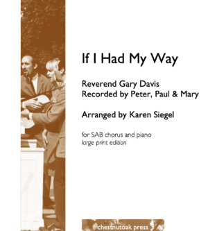 If I Had My Way (Large Print)