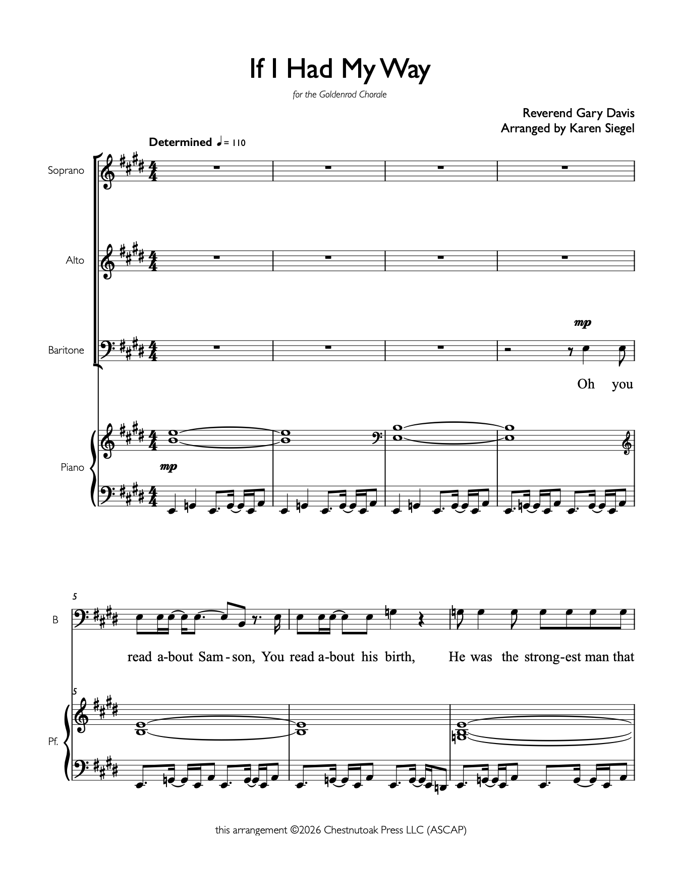 If I Had My Way (Large Print) - Image 2