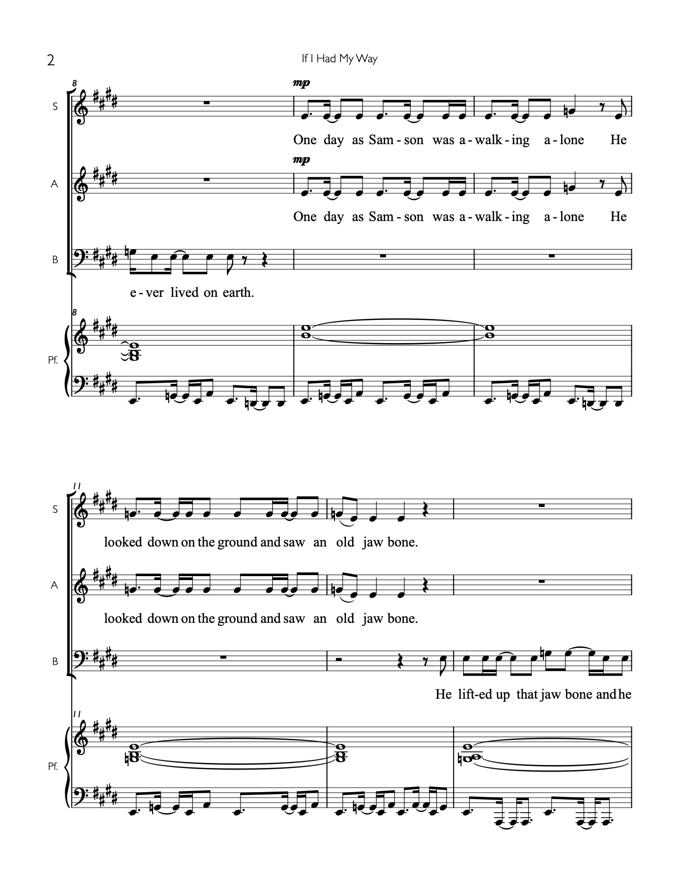 If I Had My Way (Large Print) - Image 3