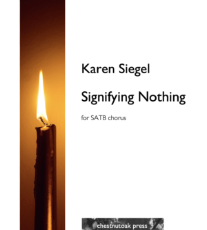 Signifying Nothing
